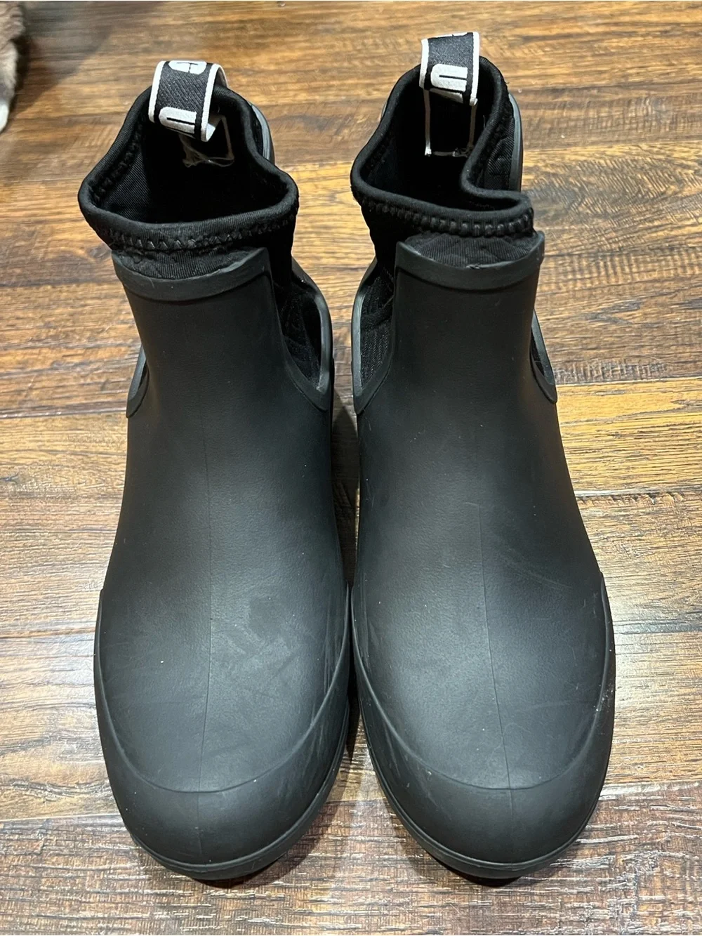 UGG Black Chelsea Rain Boots
